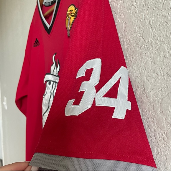 Adidas NBA Miami Heat #43 Ray Allen Stitched Short Sleeve Jersey RARE Men’s L - Picture 10 of 15